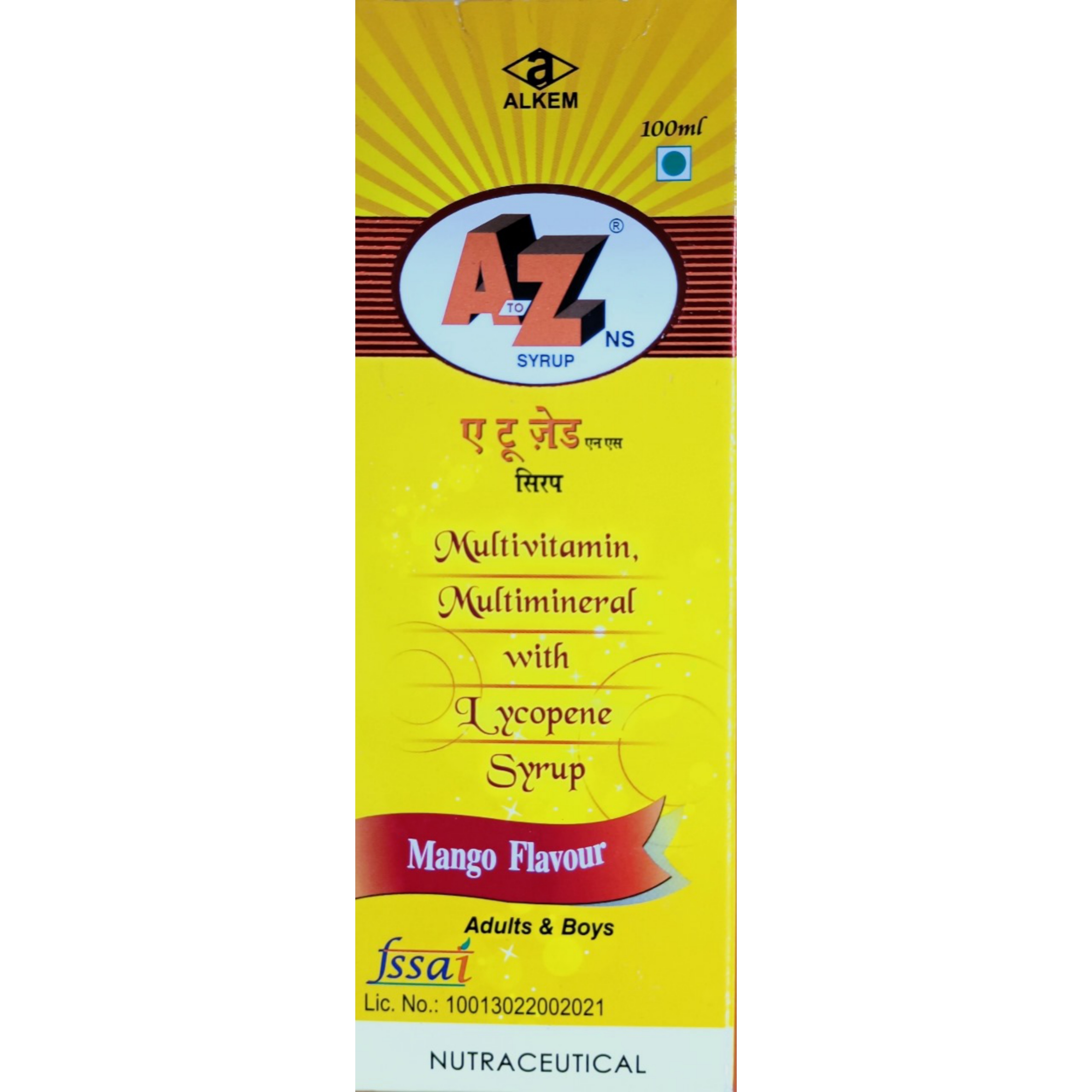 A TO Z NS 100ML 