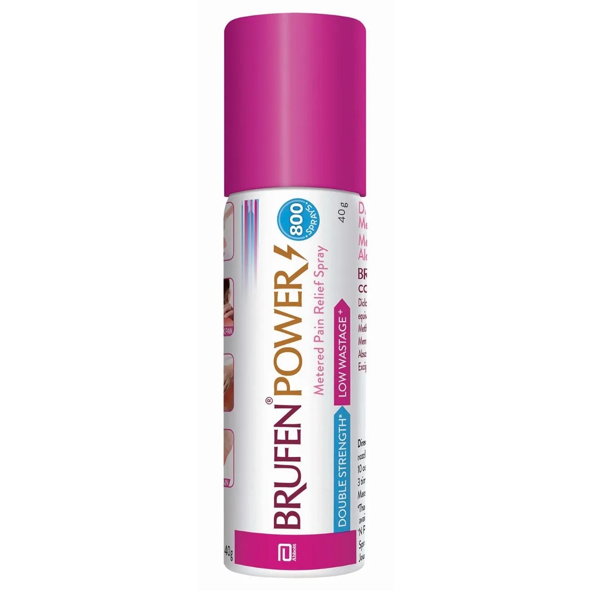 BRUFEN POWER SPRAY 40GM