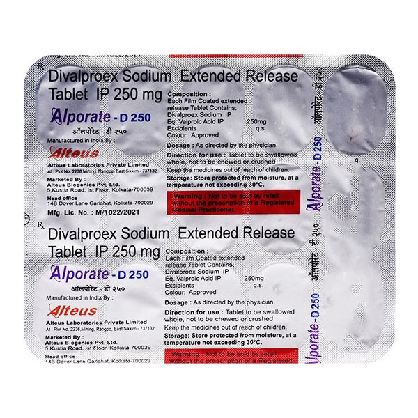 ALPORATE D 250 TABLET