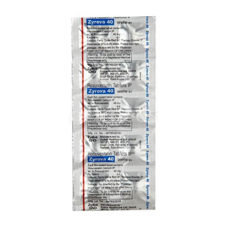ZYROVA 40MG TAB